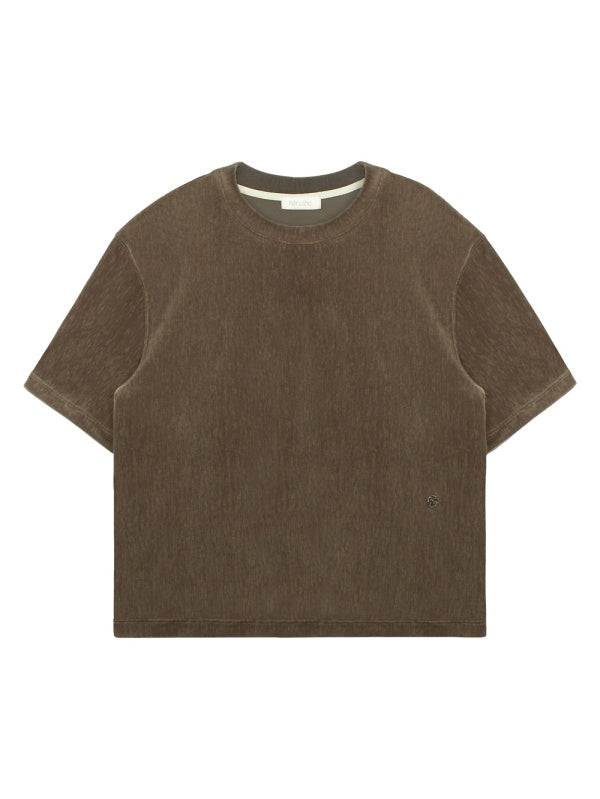 【HER&SHE 2025AW】Velvet Cozy T-shirt