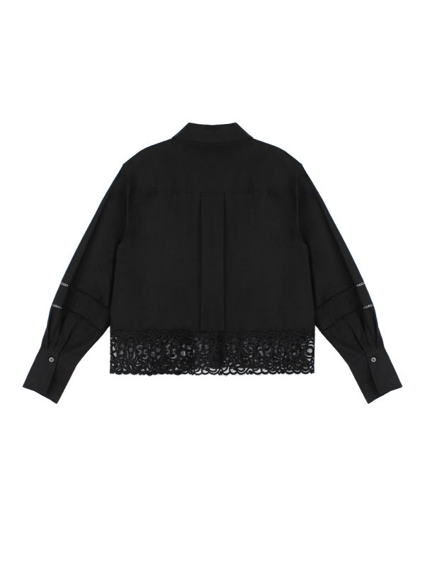 【HER&SHE 2025AW】A Lace Bell Shirt