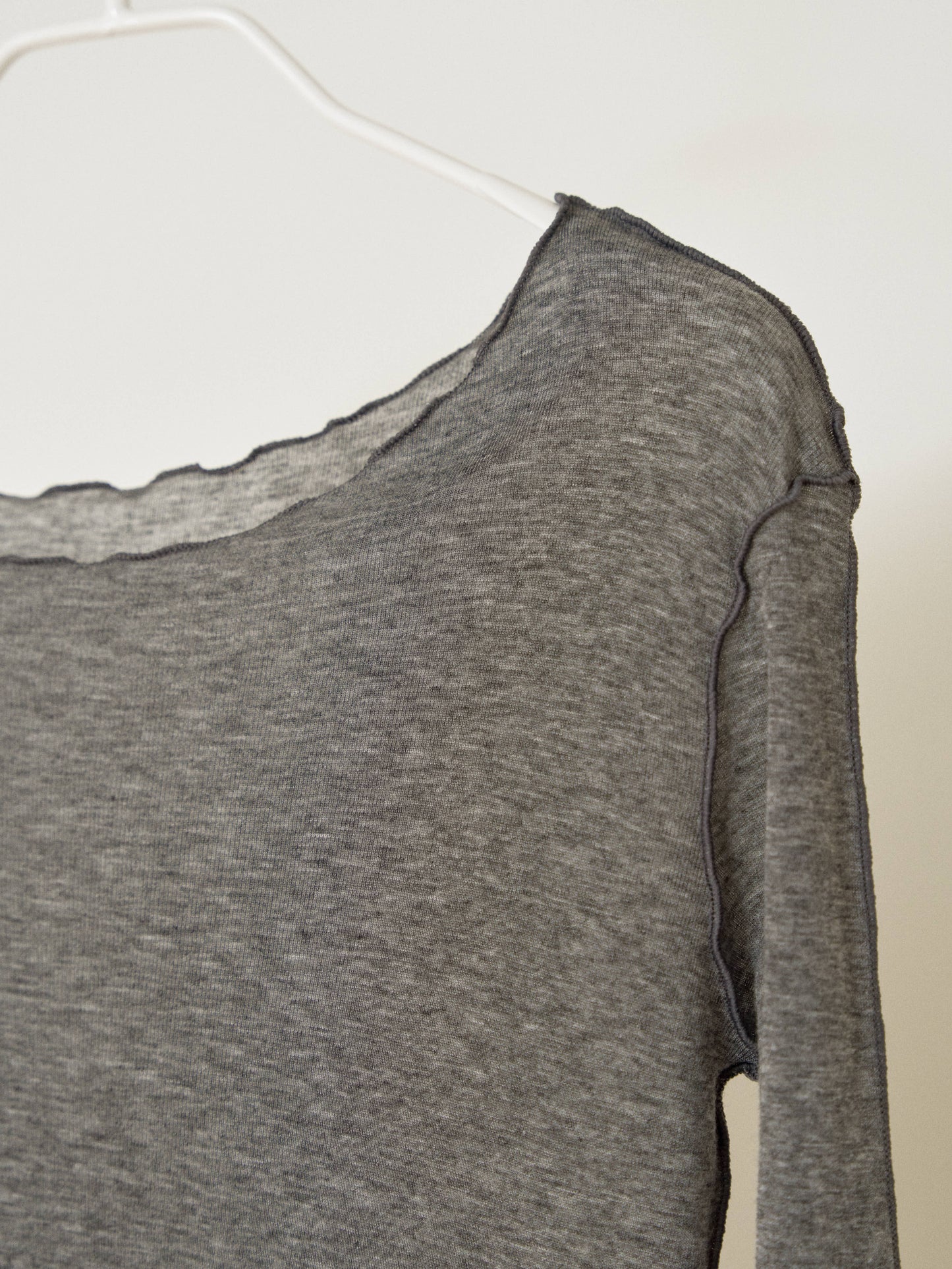 Wave Long Sleeve – Charcoal