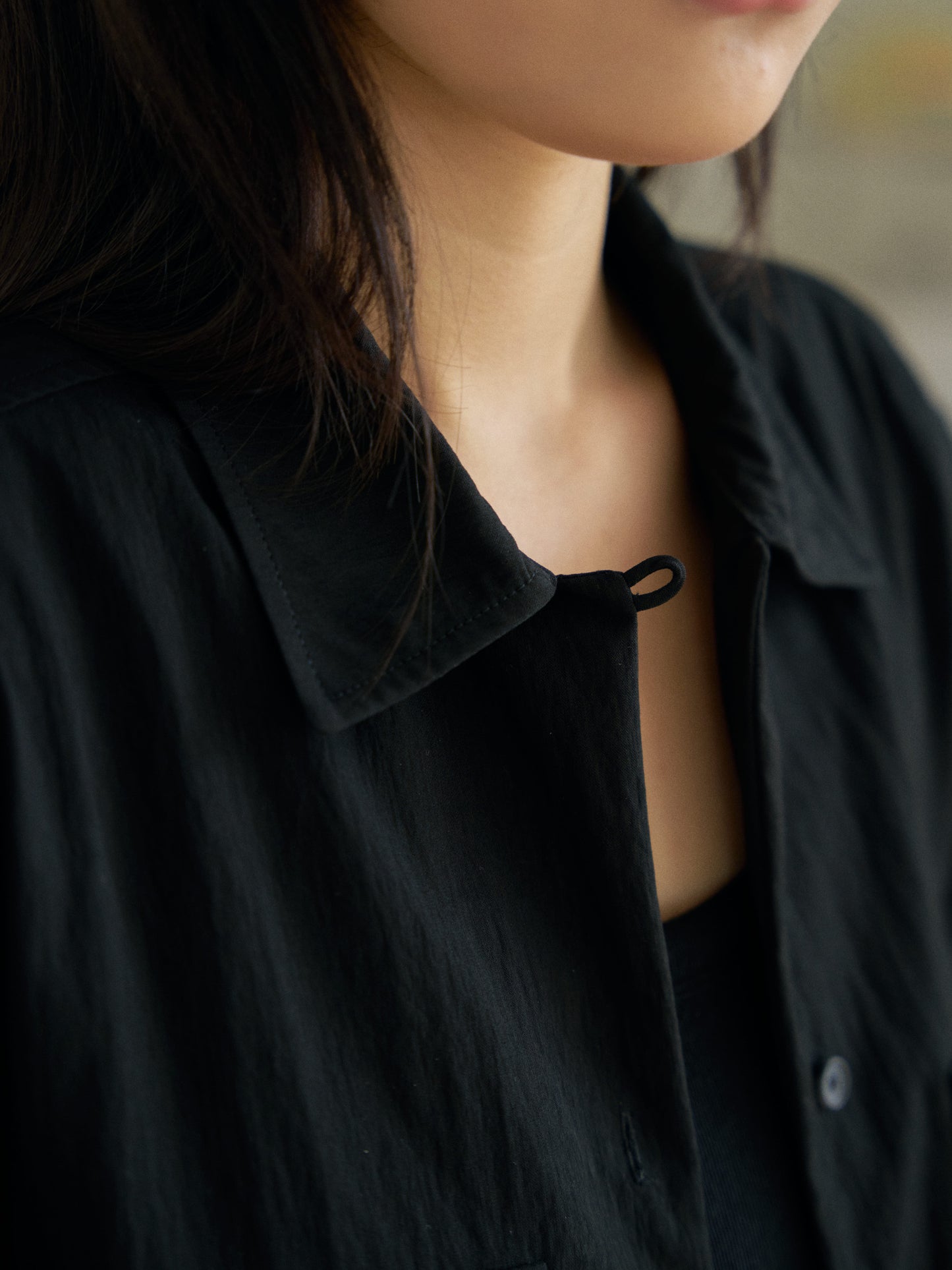 Ray Half Shirt - Black