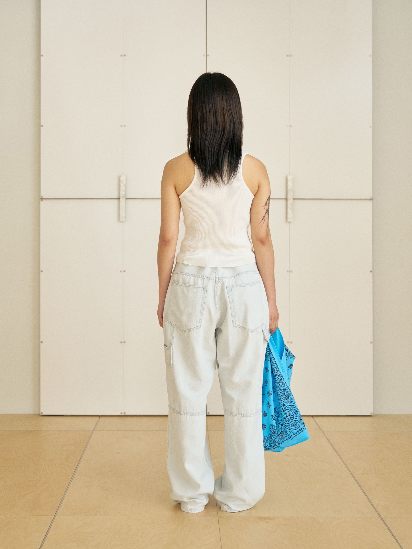 Pigment Square Bag - Blue