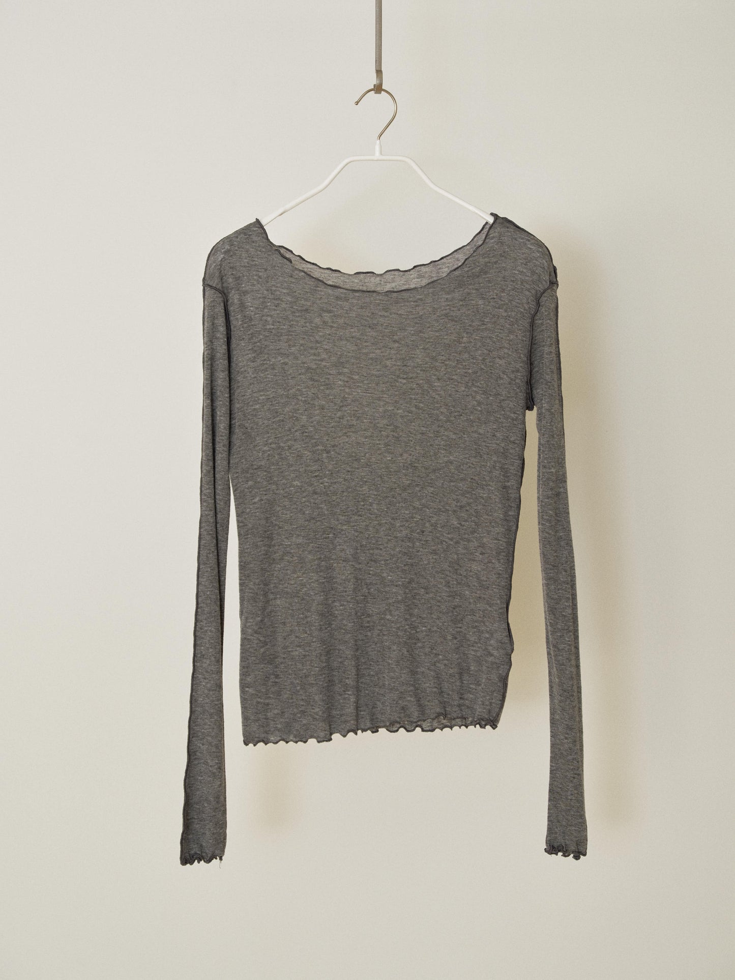 Wave Long Sleeve – Charcoal