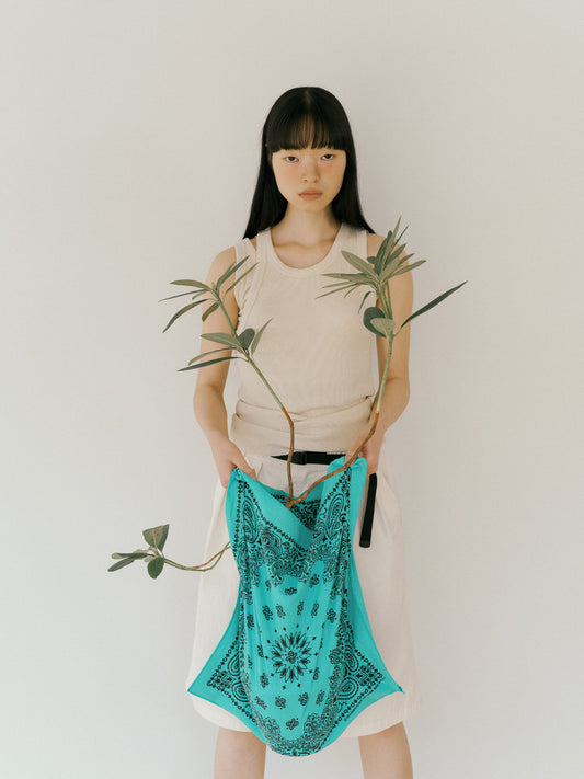 Pigment Square Bag - Green