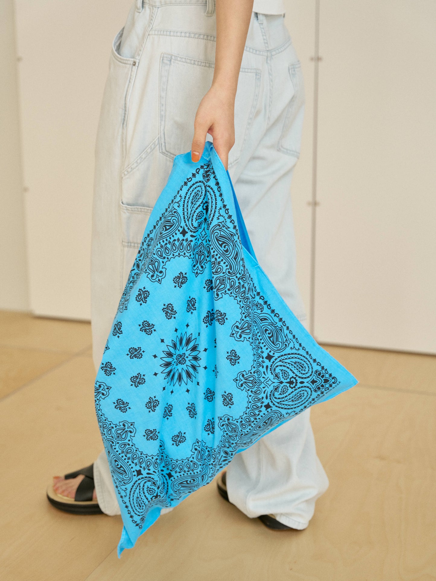 Pigment Square Bag - Blue