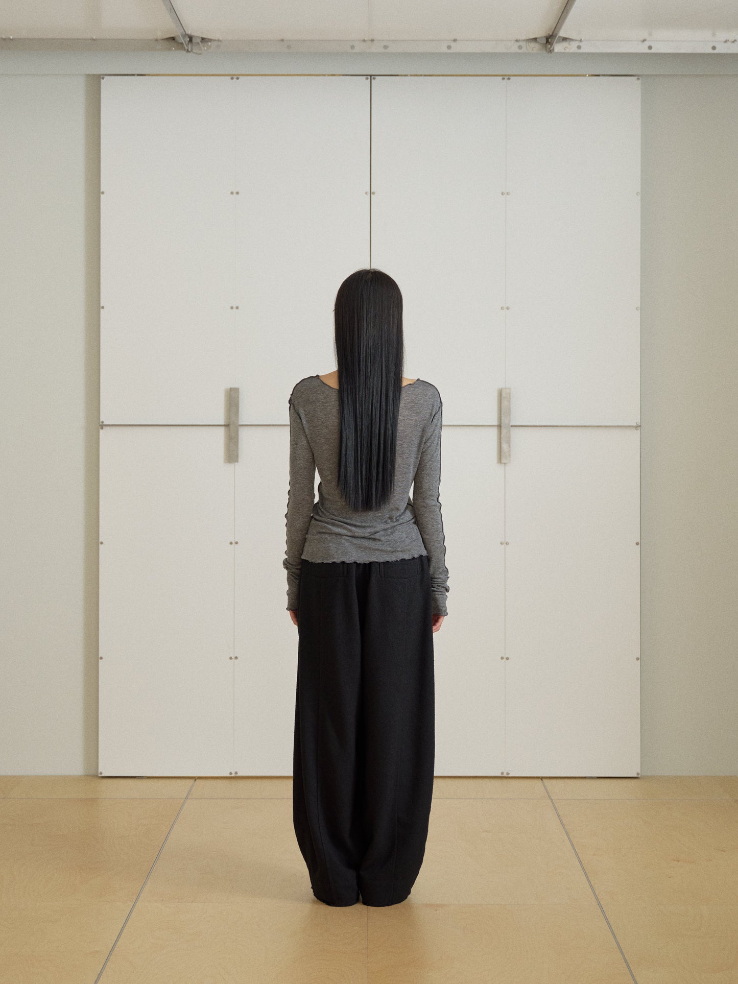 Wave Long Sleeve – Charcoal