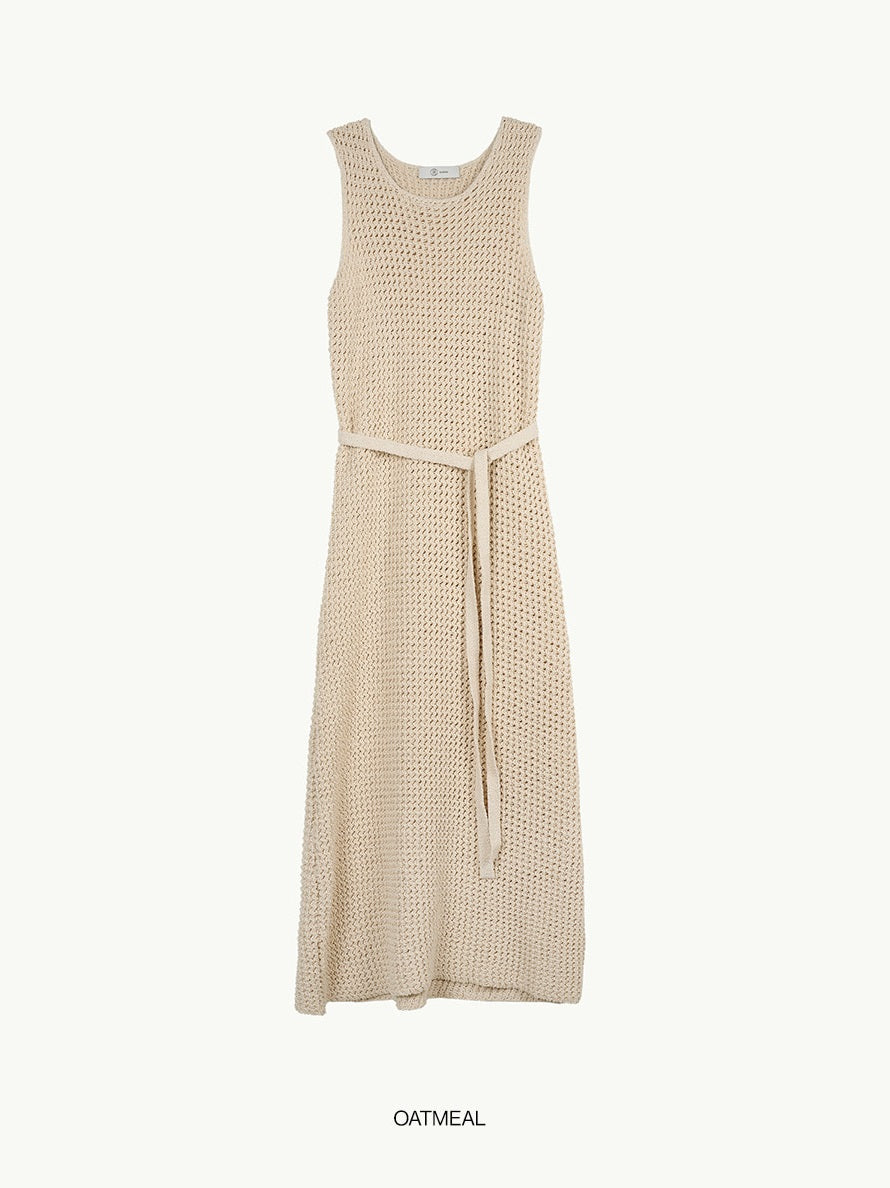 【BLOSSOM H COMPANY 2025SS】SKATCHY KNIT DRESS