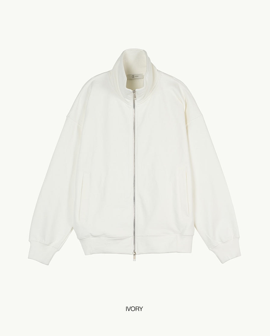 【BLOSSOM H COMPANY 2025SS】KAV SWEAT HALF ZIP-UP