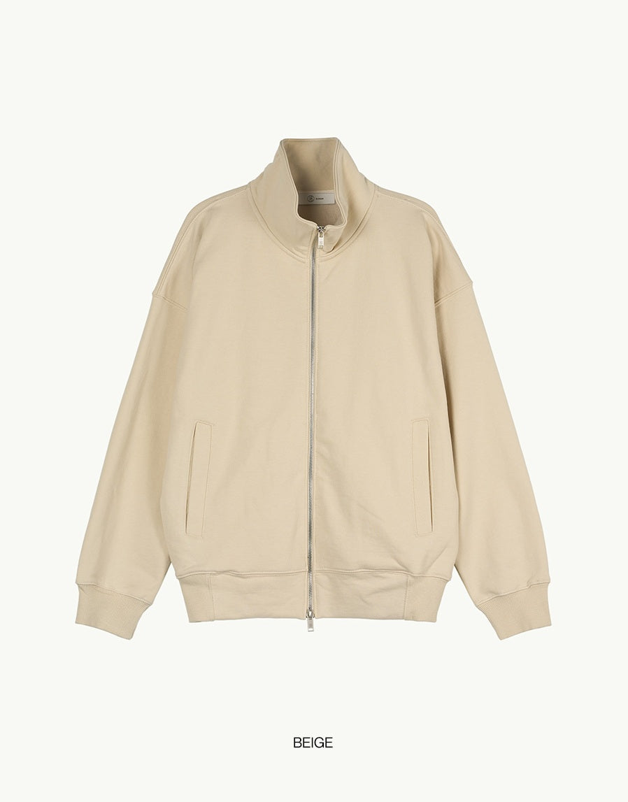 【BLOSSOM H COMPANY 2025SS】KAV SWEAT HALF ZIP-UP