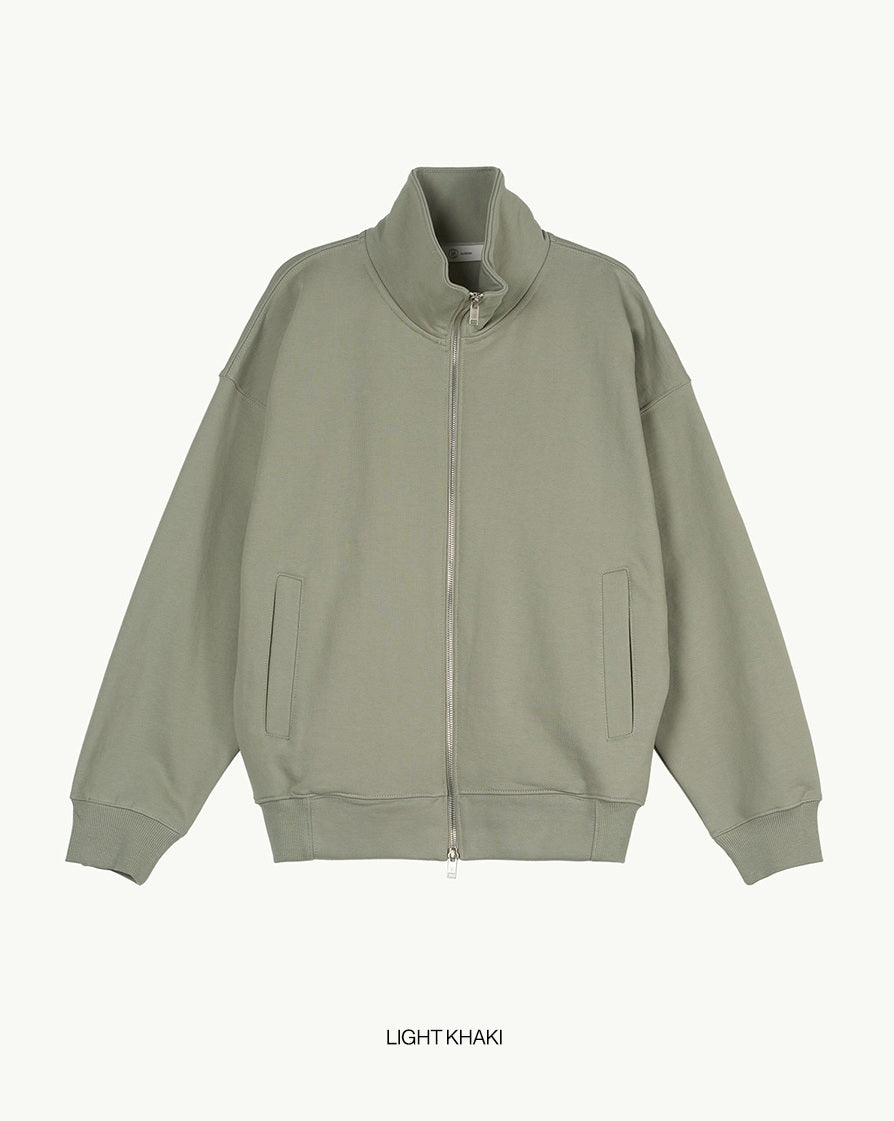 【BLOSSOM H COMPANY 2025SS】KAV SWEAT HALF ZIP-UP