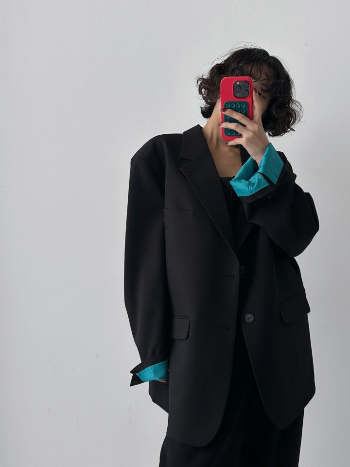 Nenz Loose-Fit Tailored Blazer