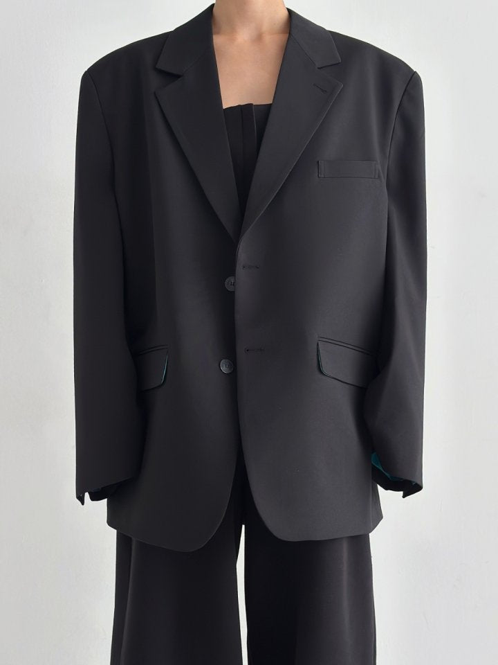 Nenz Loose-Fit Tailored Blazer