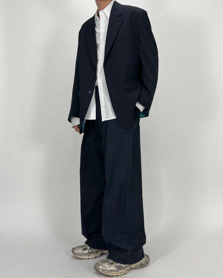 Pleat Cropped Jacket