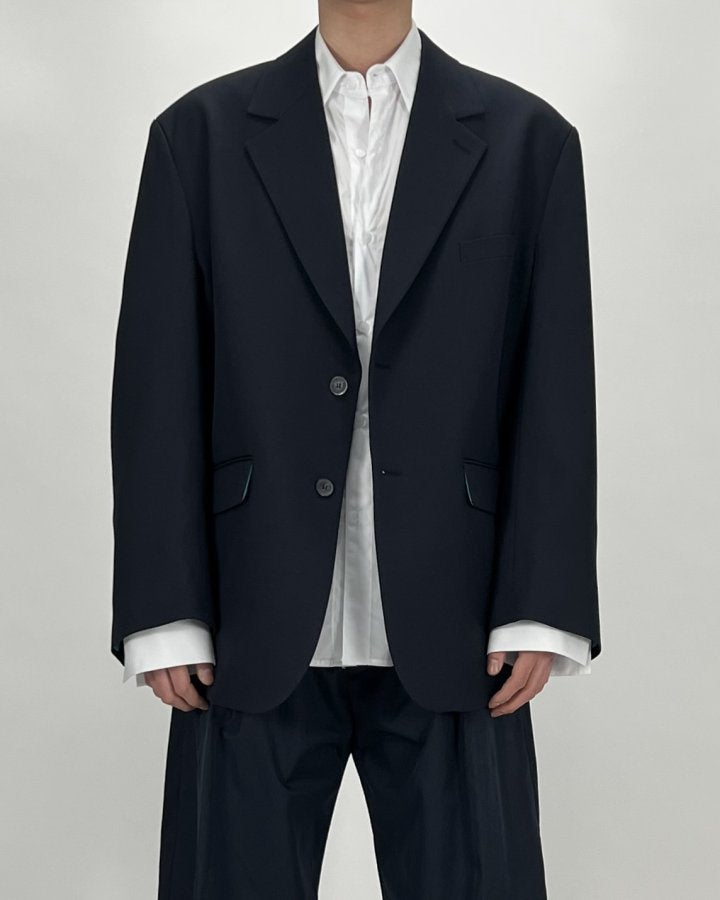 Nenz Loose-Fit Tailored Blazer