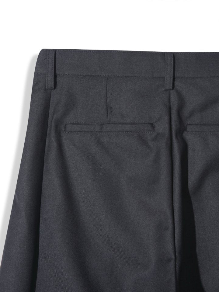 Two-Tuck Wide Slacks Pants