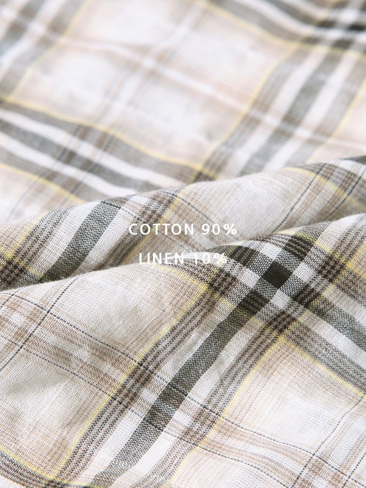 Porter Linen Check Shirt