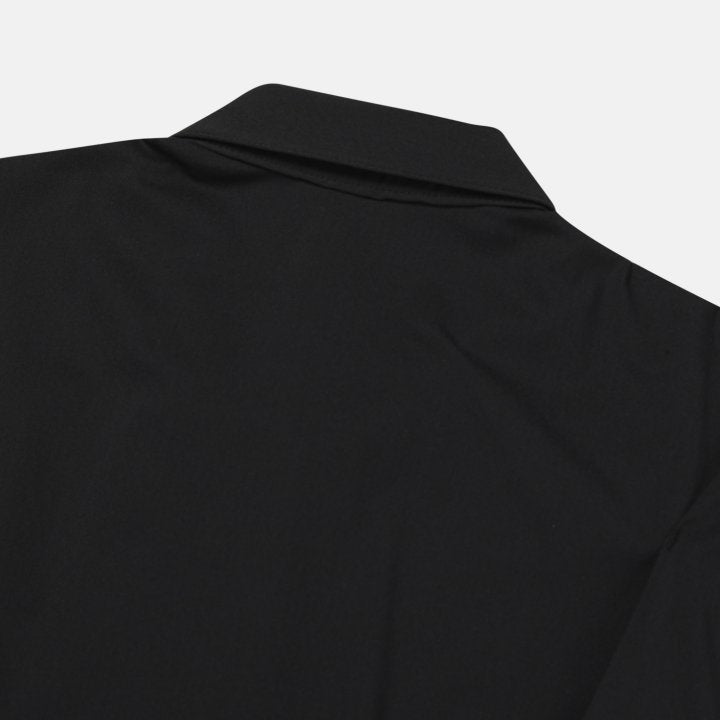 Bar-Tack Pleat Oversize Shirt