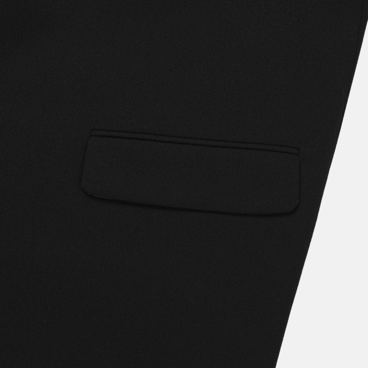 Pleat Cropped Jacket