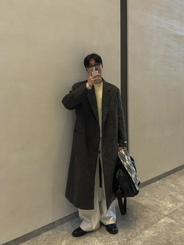 Grace Herringbone Coat