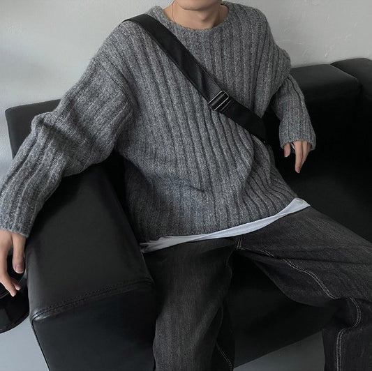 Raven Cropped Rib Knit