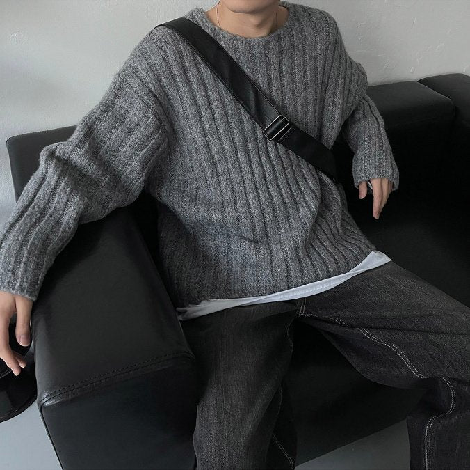 Raven Cropped Rib Knit