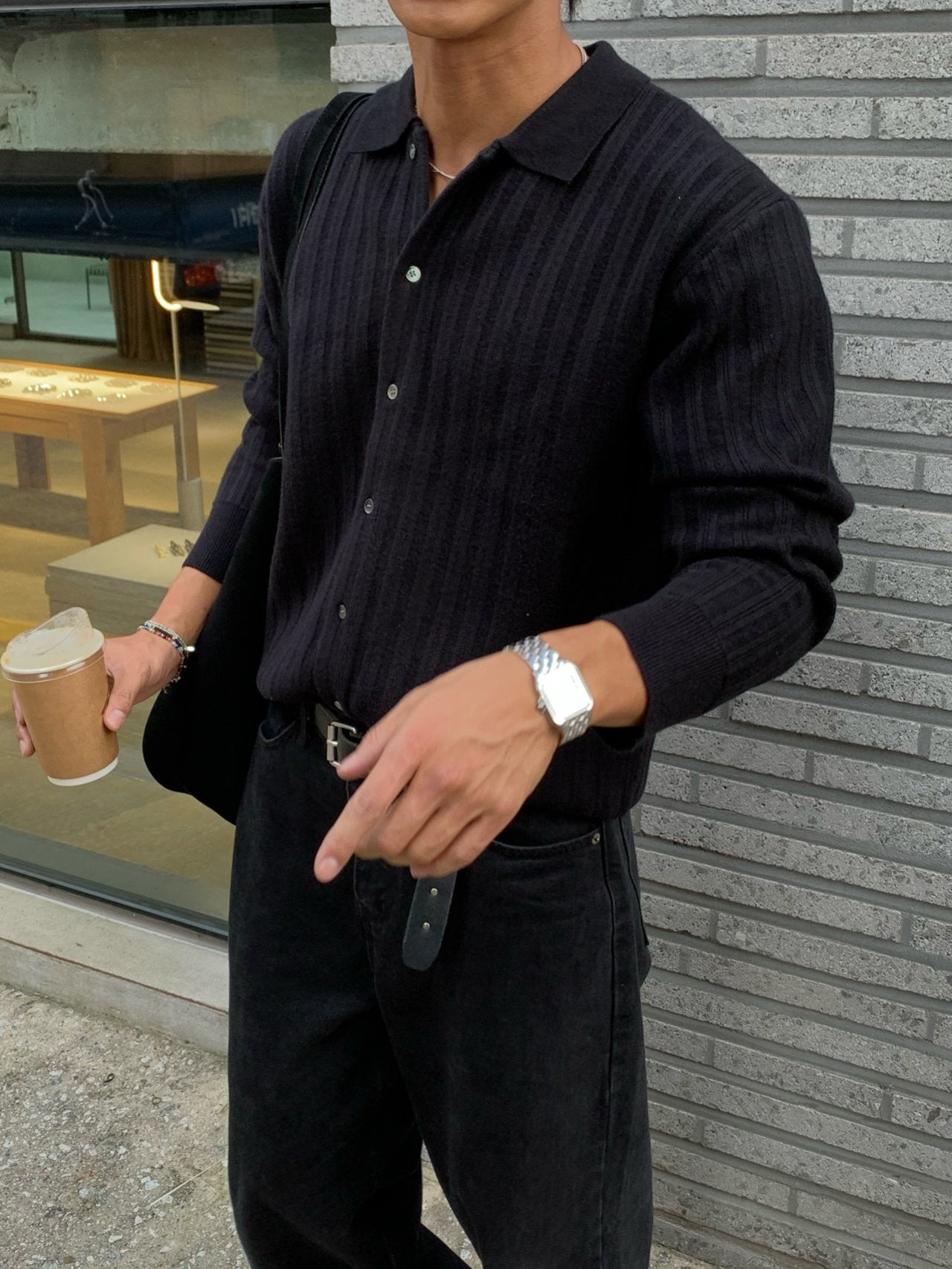 SEVI Collar Cardigan