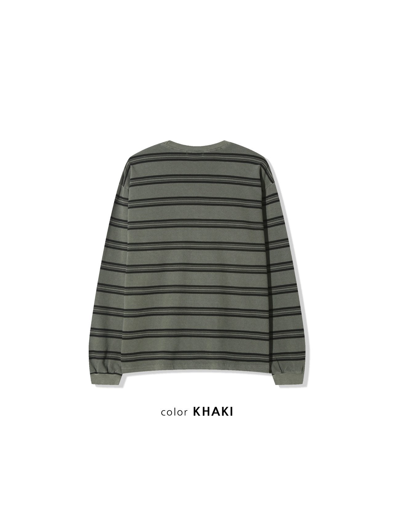 Mini Stripe Pigment L/S Tee