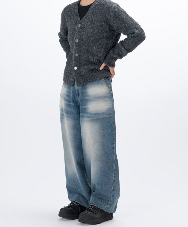 Contra Bouclé Wool Cardigan