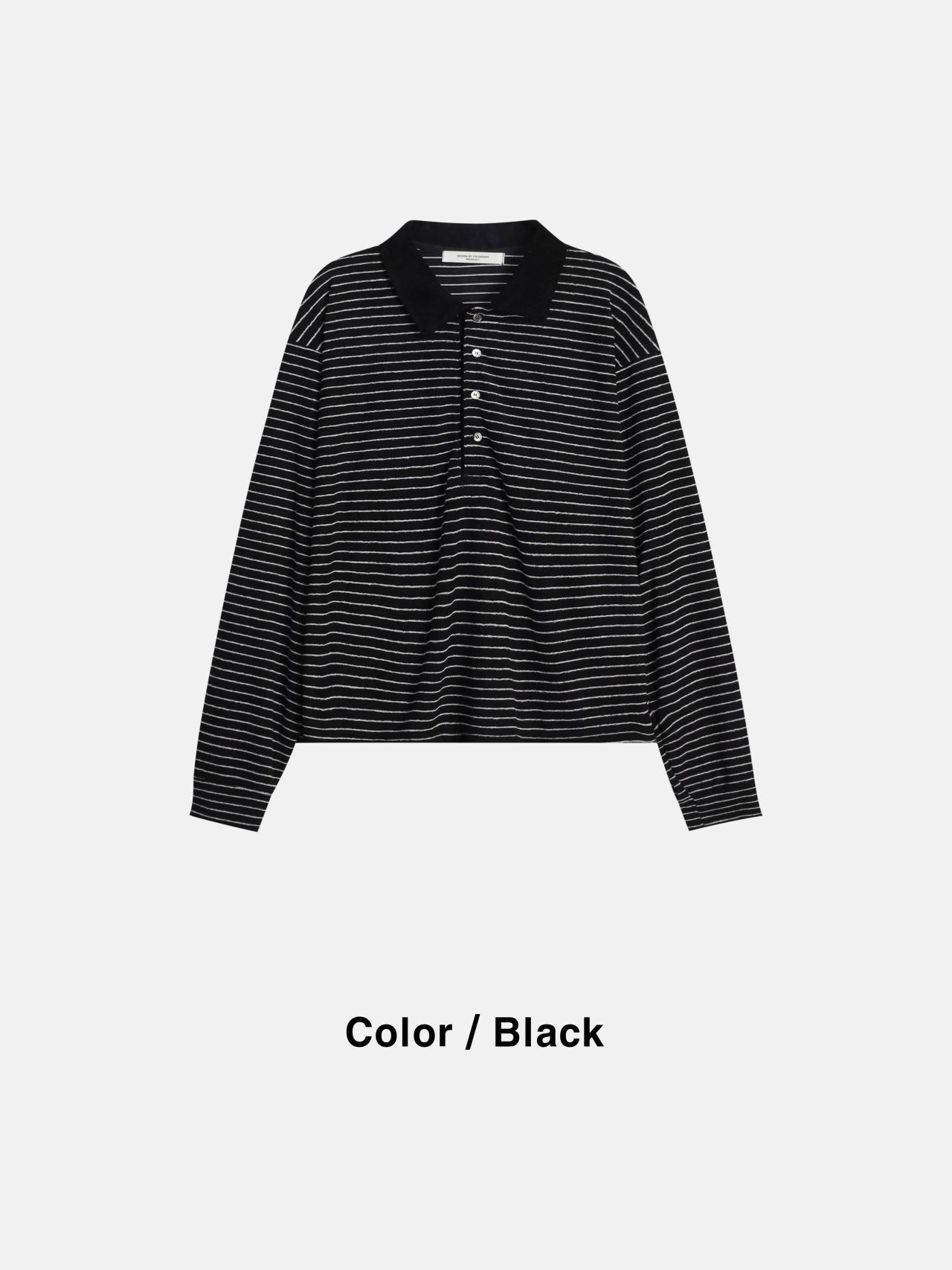 Loop Collar Cropped Tee