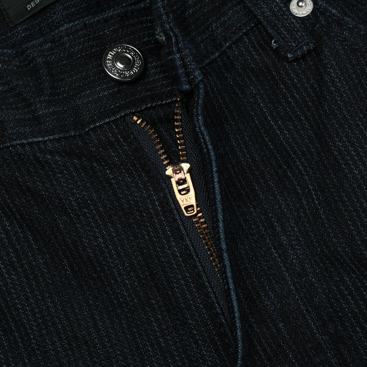 Luggage Ribbed Denim Pants