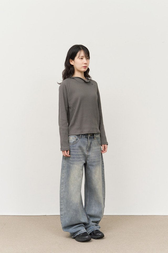 Soft Washing Balloon Denim