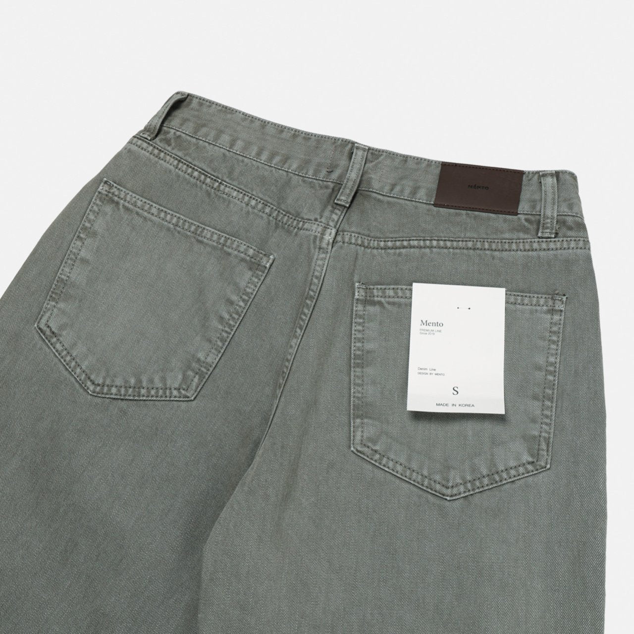 Dying Salt Straight Pants