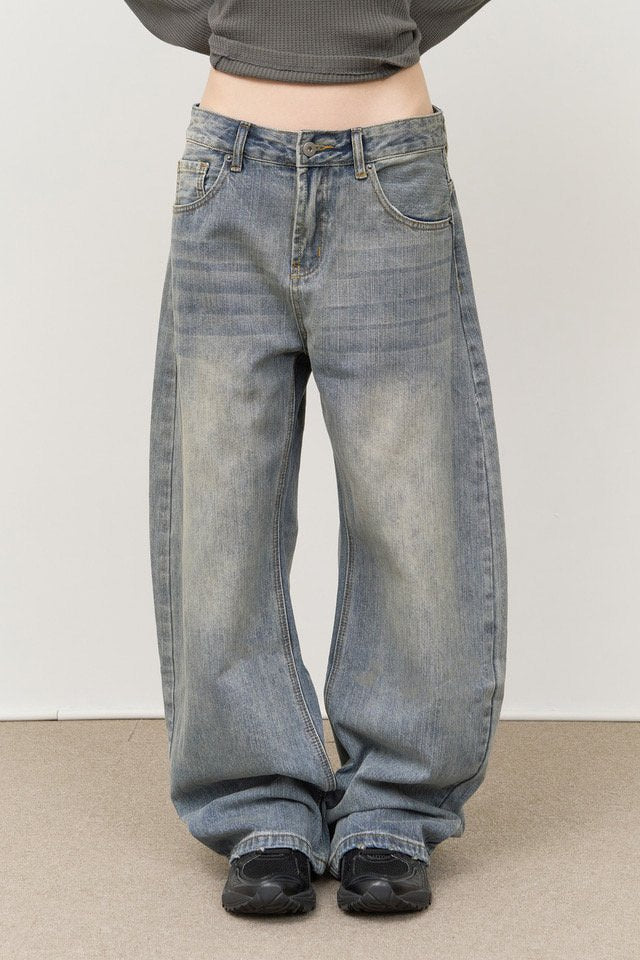 Soft Washing Balloon Denim