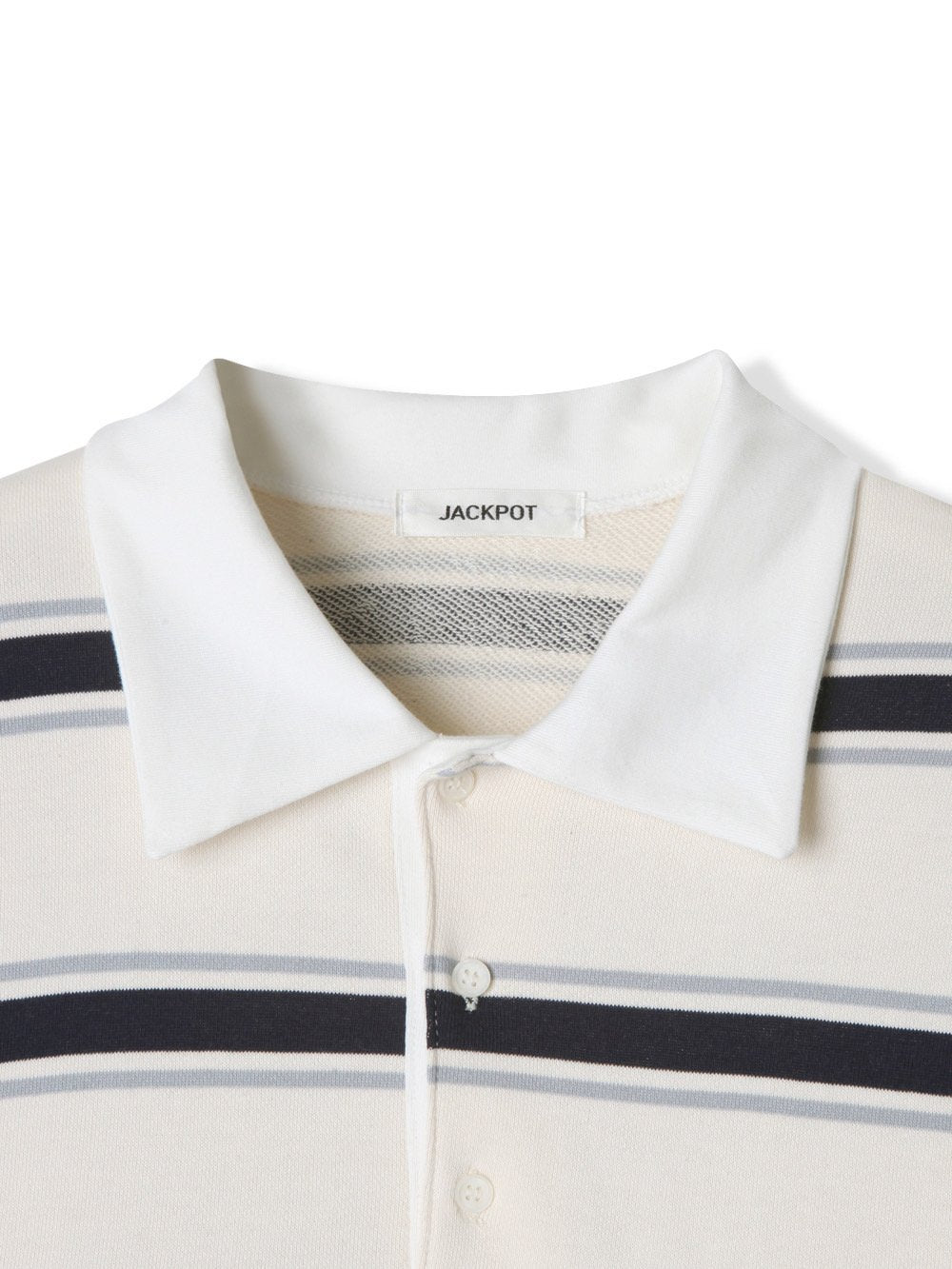 Ive Collar Stripe Long Sleeve Tee