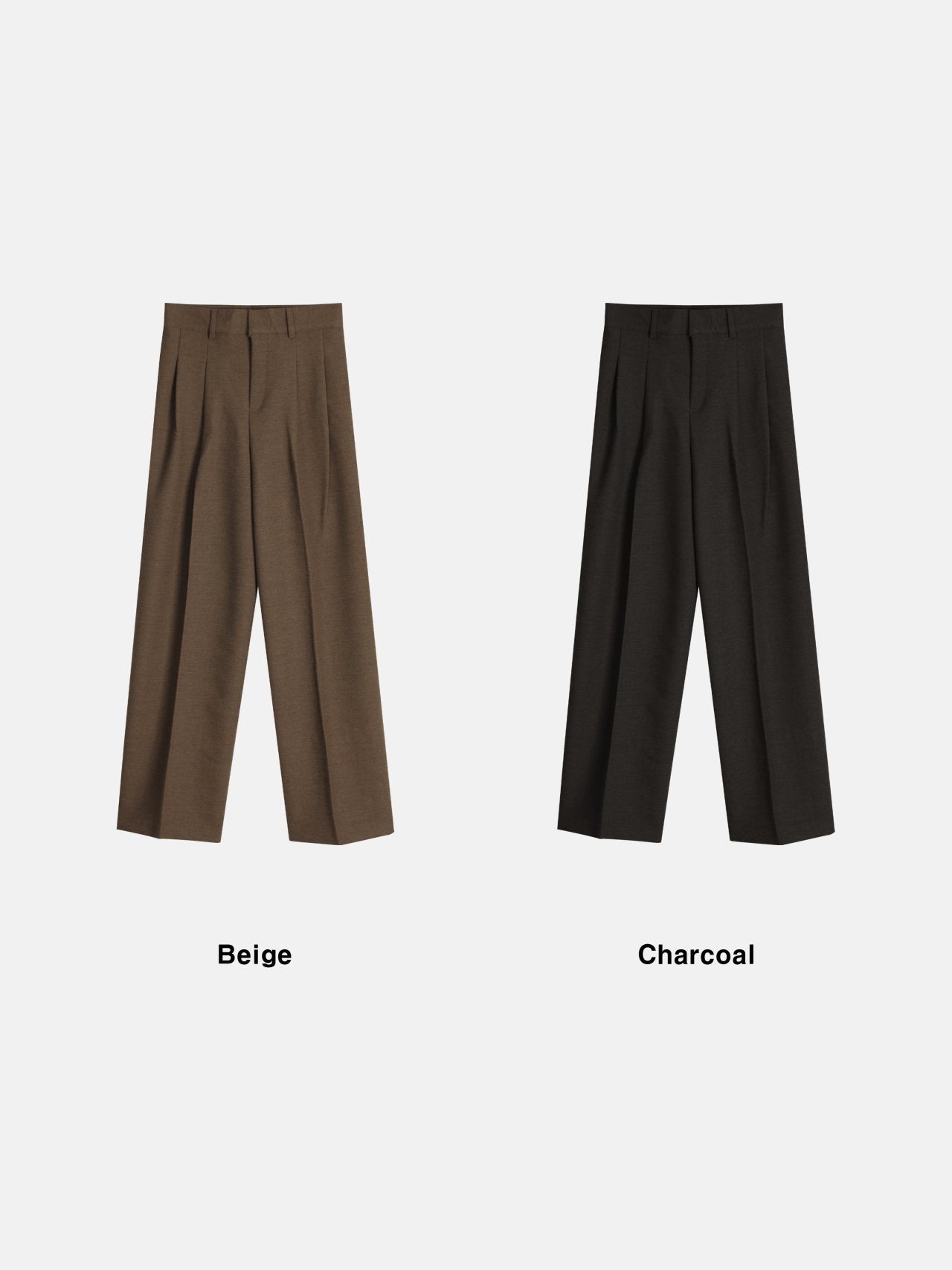 Bound Wool Slacks