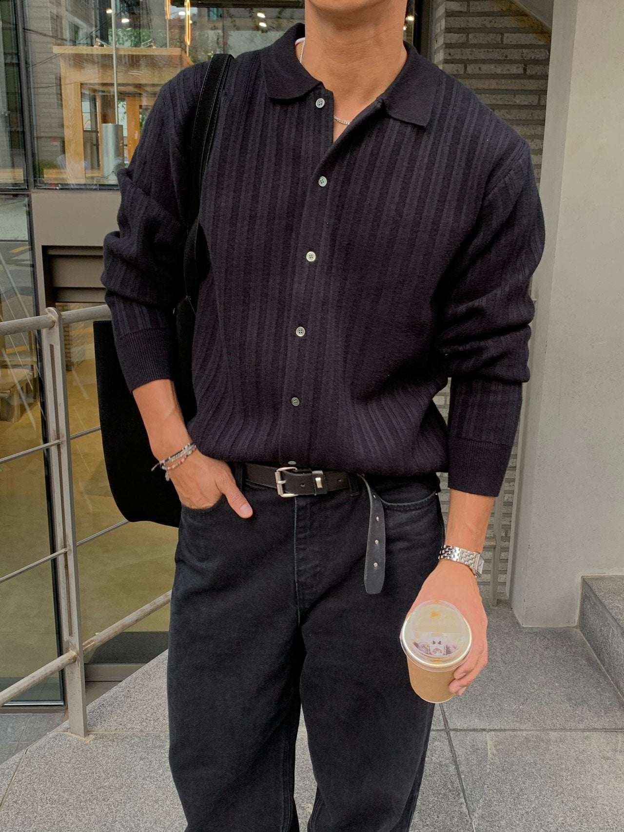 SEVI Collar Cardigan