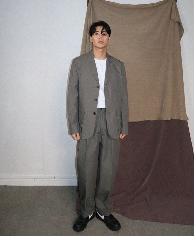CN Garments Pleated Wide Pants