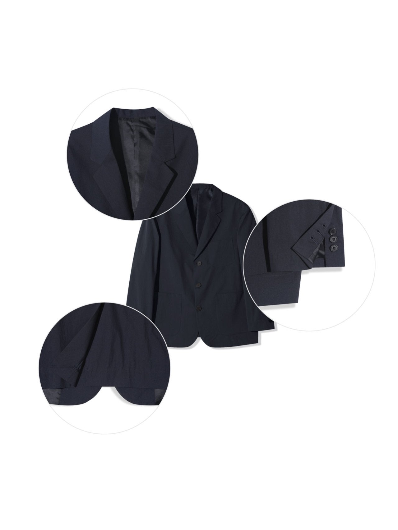 CN Garments Easy 3-Button Jacket