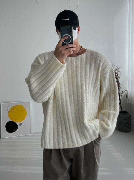 Raven Cropped Rib Knit