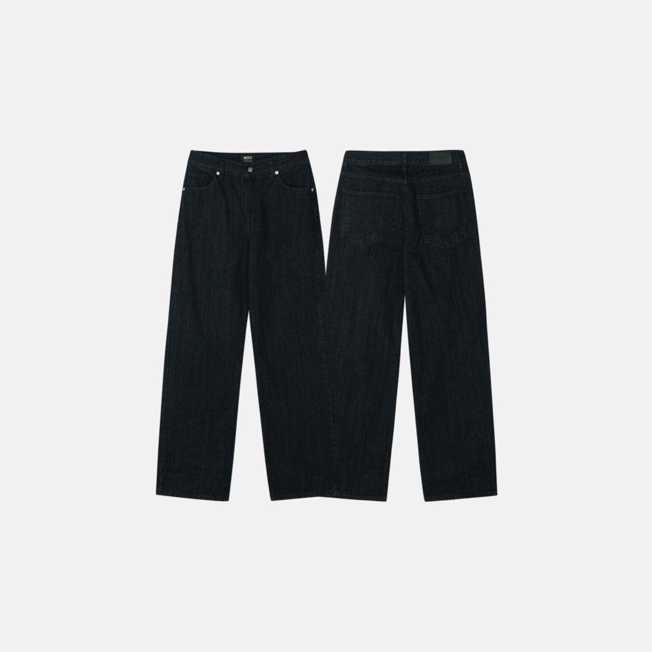 Luggage Ribbed Denim Pants