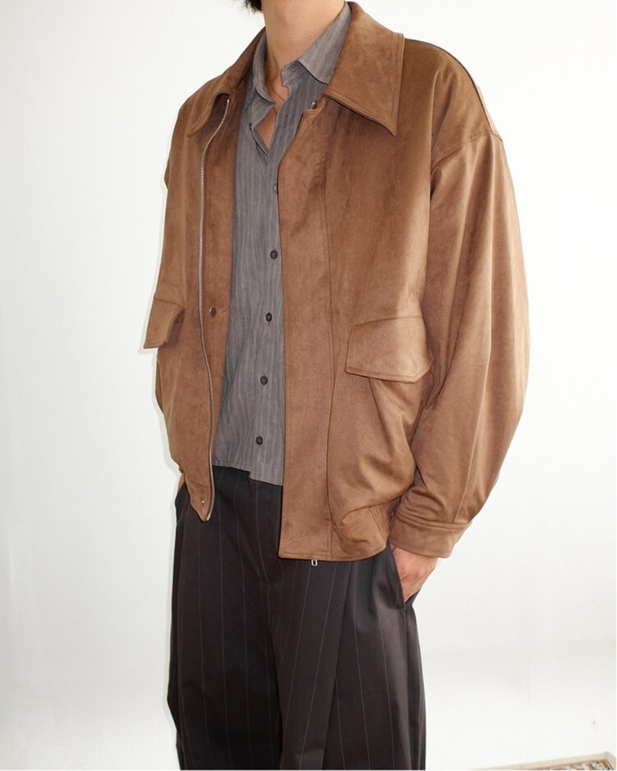 Suede-Touch Field Blouson