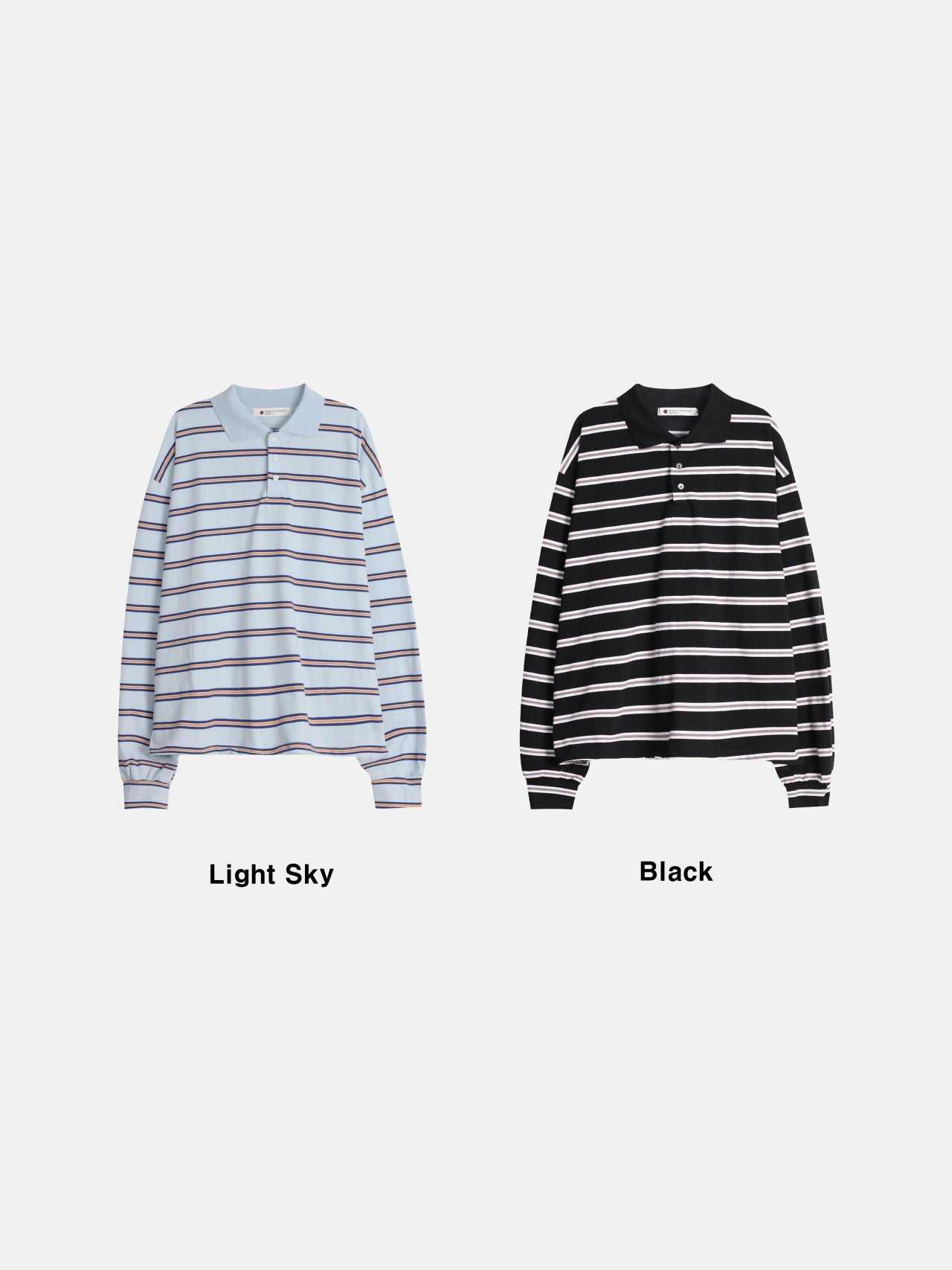 STRIPED RUGBY POLO SHIRT