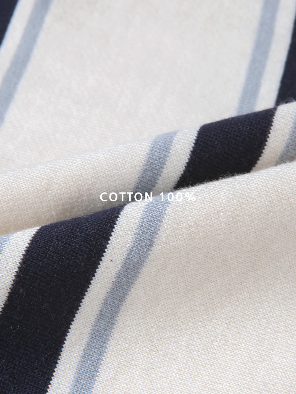 Ive Collar Stripe Long Sleeve Tee