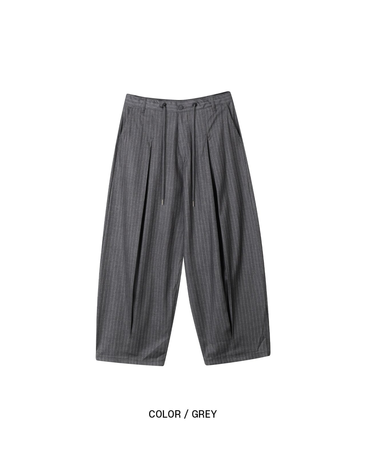 Stripe Pleat Pants