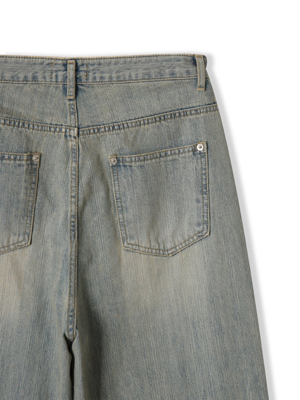 LEG TINT DENIM PANTS