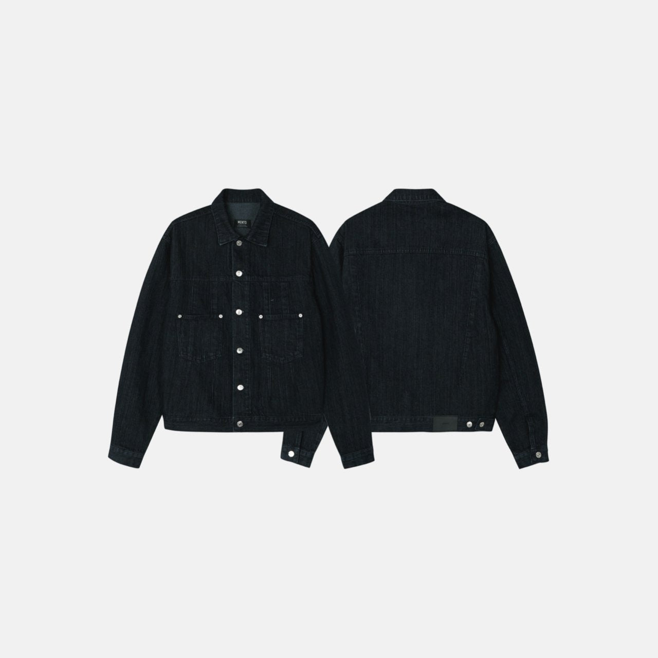 Luggage Ribbed Denim Jacket