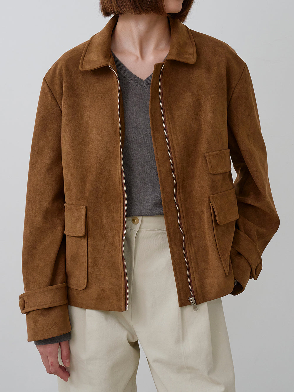 【HER&SHE 2025AW】Urban Suede Jacket