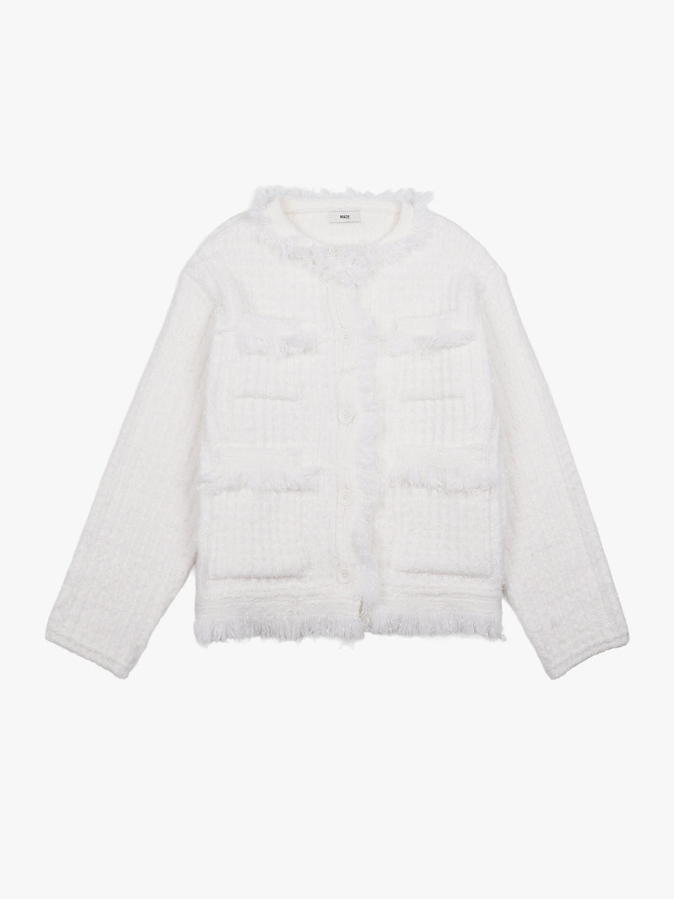 【A MA:DE 2025AW】Ra tweed cardigan ( 2color )