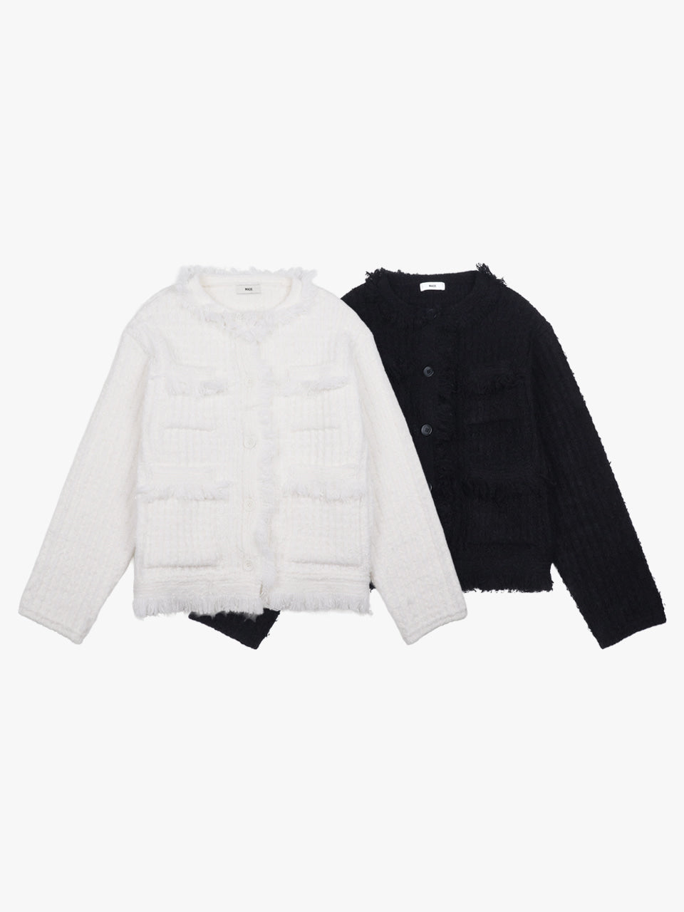 【A MA:DE 2025AW】Ra tweed cardigan ( 2color )