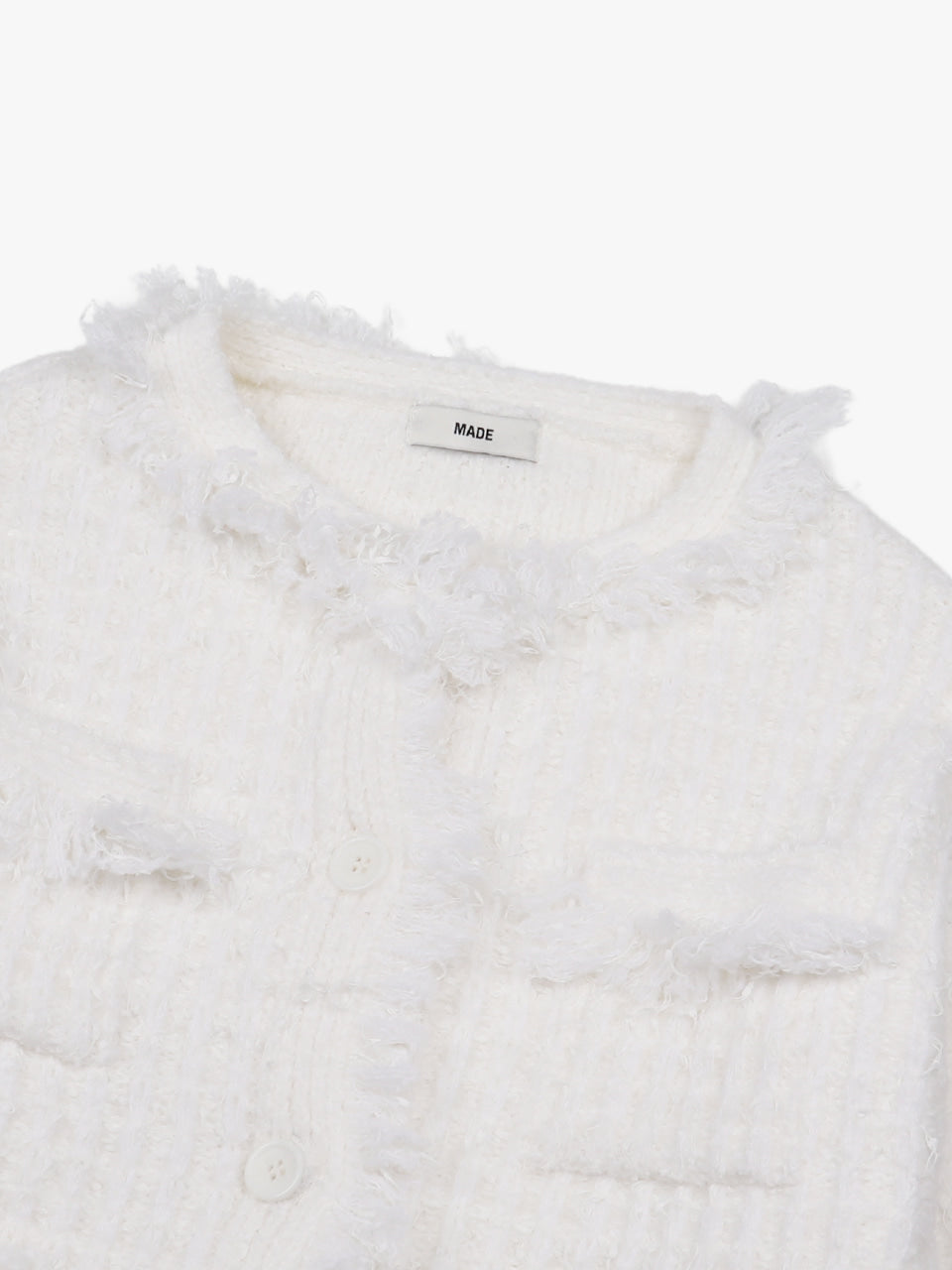 【A MA:DE 2025AW】Ra tweed cardigan ( 2color )