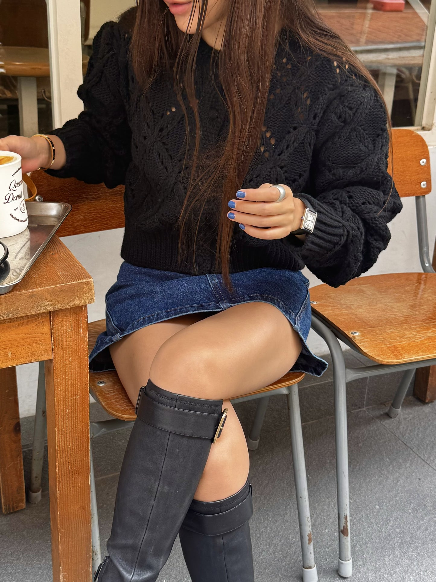 【A MA:DE 2025AW】Scar cardigan ( 3color )